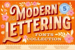 Modern Lettering Fonts Collection