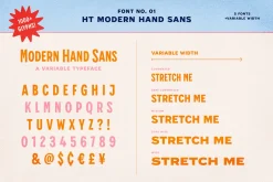 Modern Lettering Fonts Collection