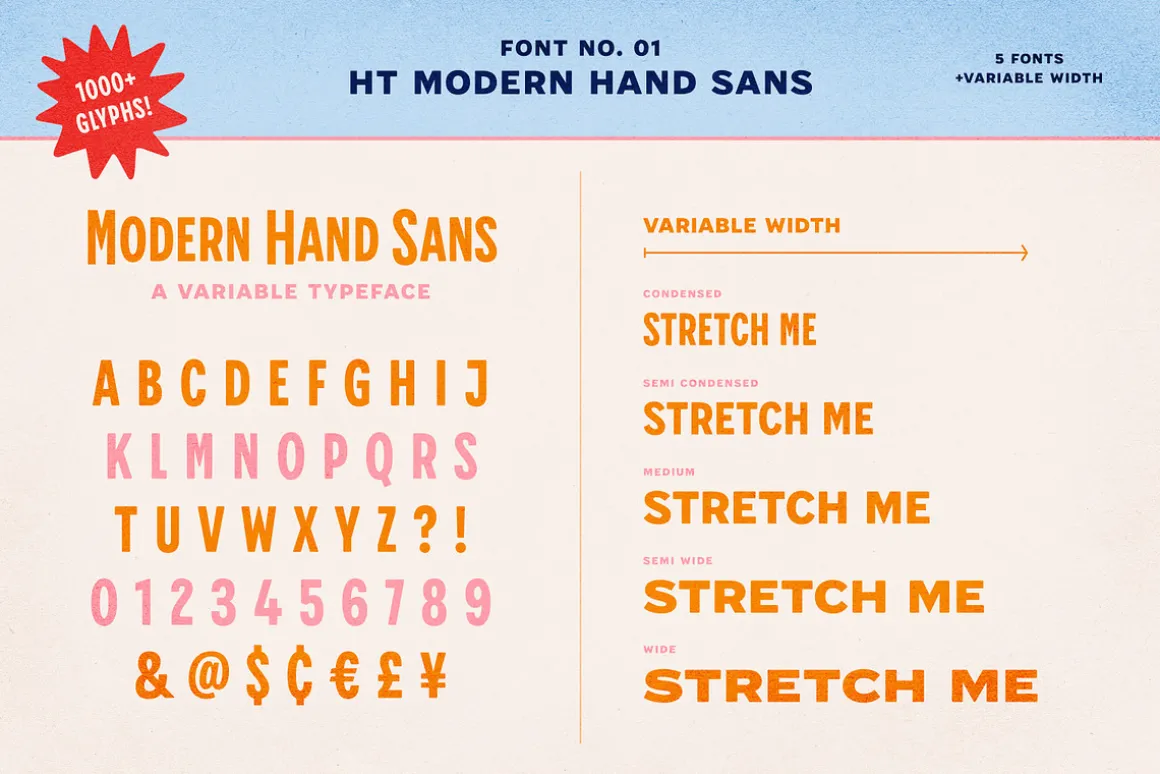 Modern Lettering Fonts Collection