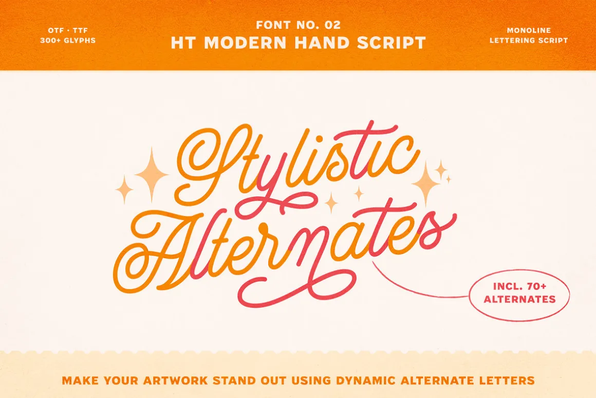 Modern Lettering Fonts Collection