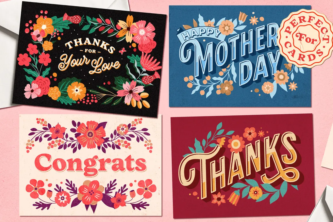 Modern Lettering Fonts Collection