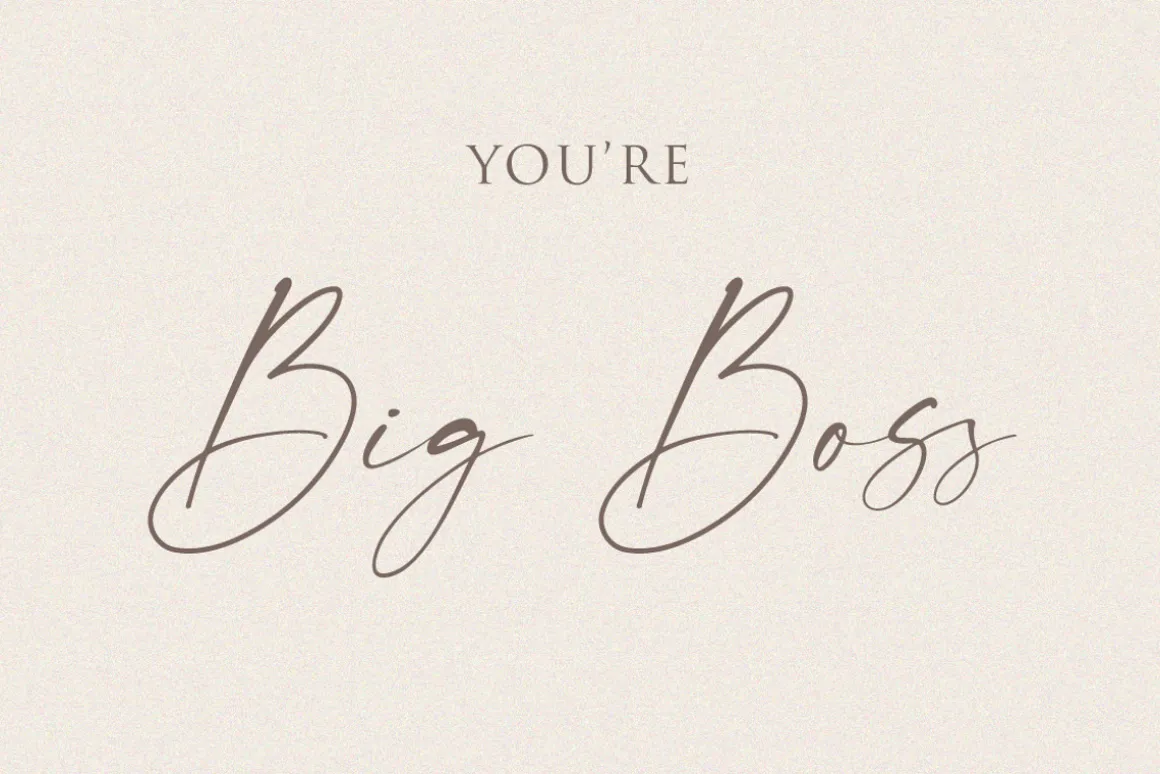 modernline | handwritten font