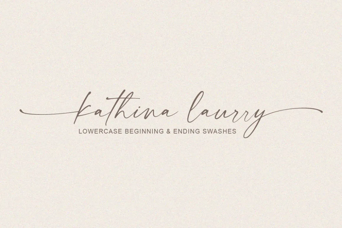 modernline | handwritten font