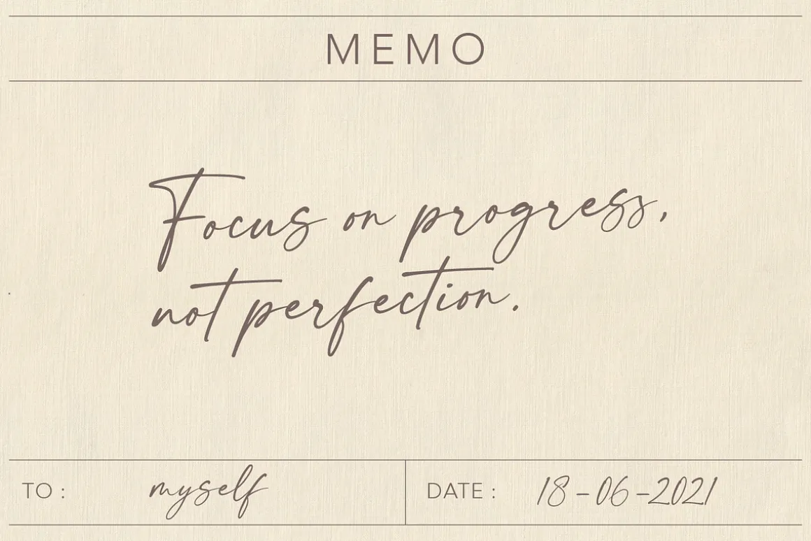modernline | handwritten font