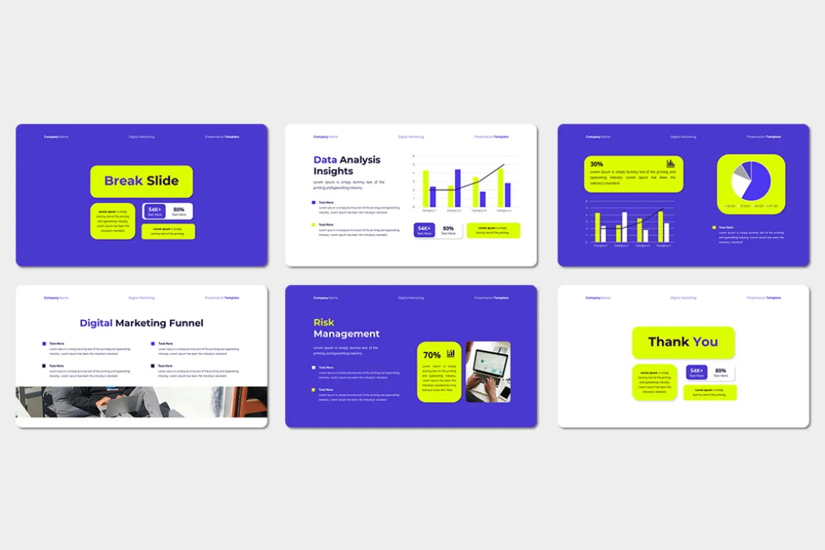 Modern Marketing - Keynote Template