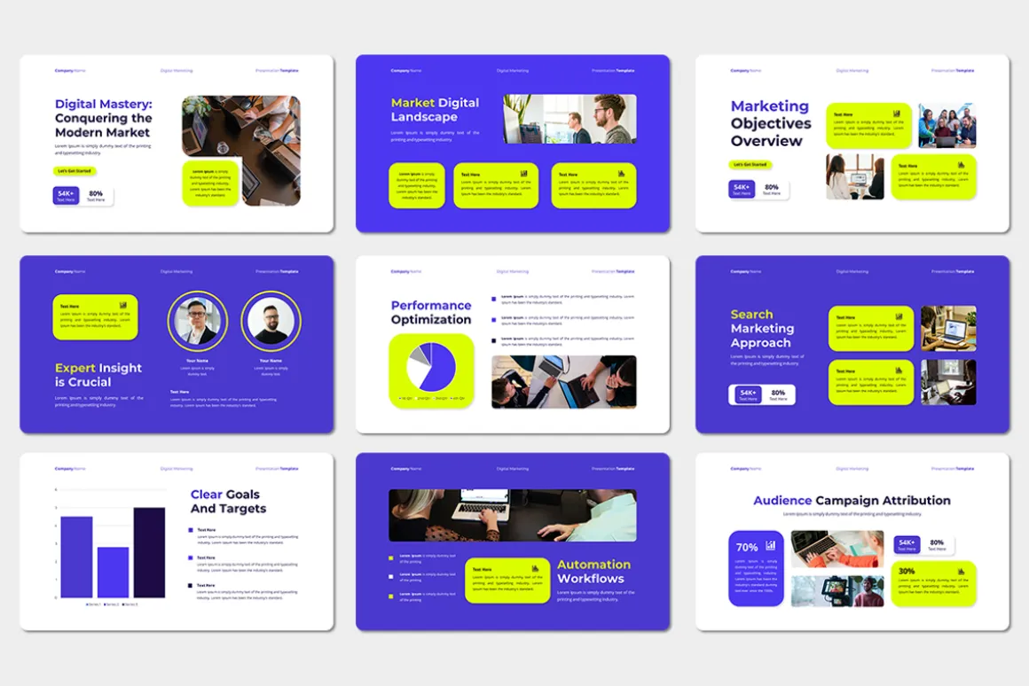 Modern Marketing - Keynote Template