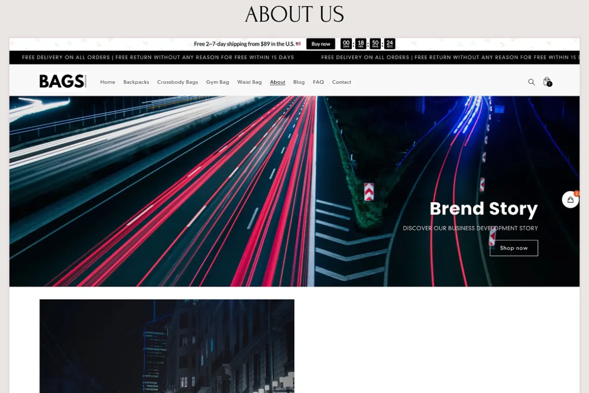 Modern Men's Clothing Shopify Theme