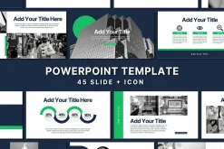 Modern Powerpoint Template 2023