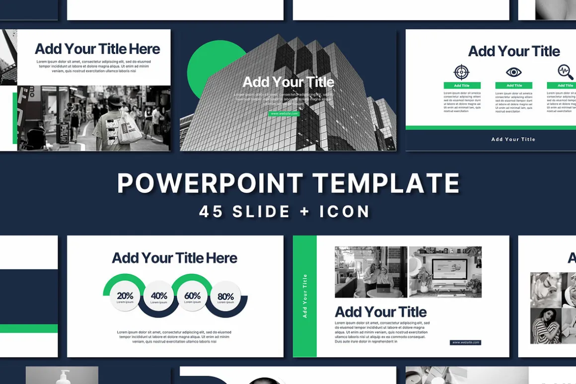 Modern Powerpoint Template 2023