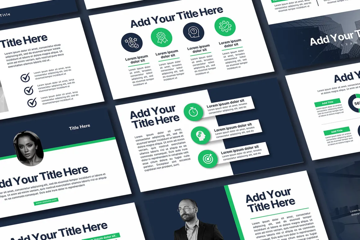 Modern Powerpoint Template 2023