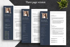 Modern Resume Template Pack | Canva