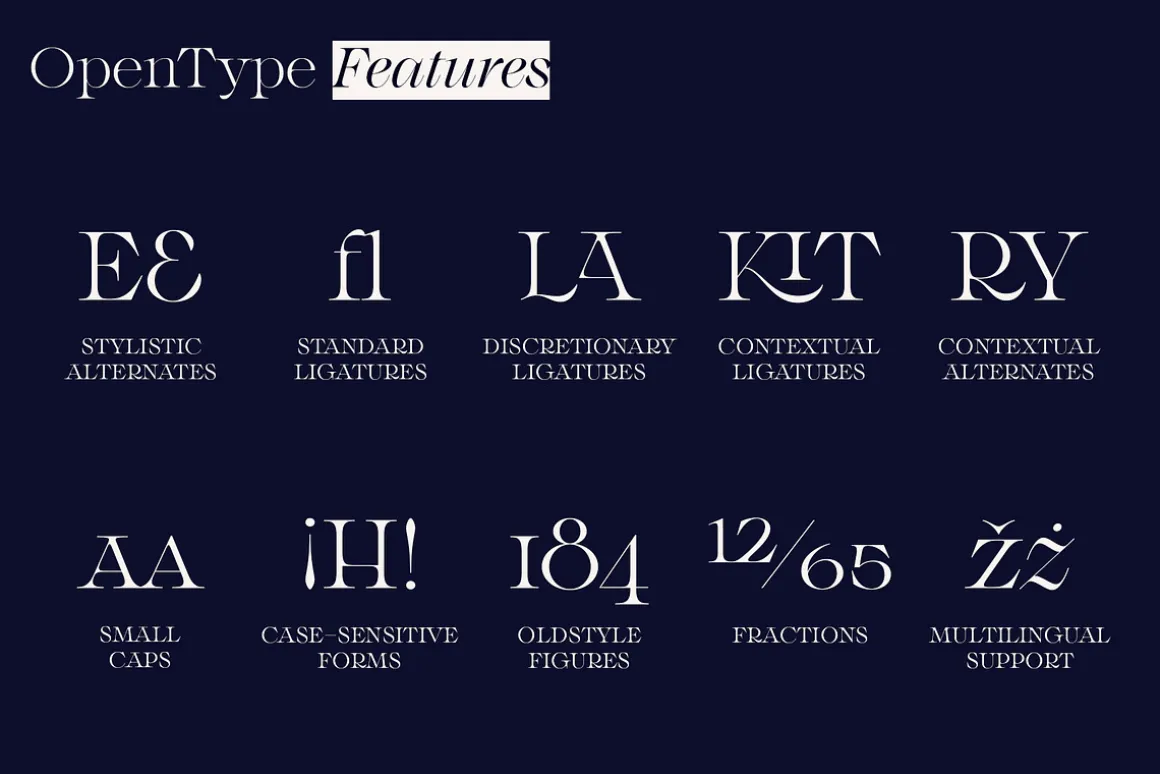 Monarque - Classy Serif Type Family