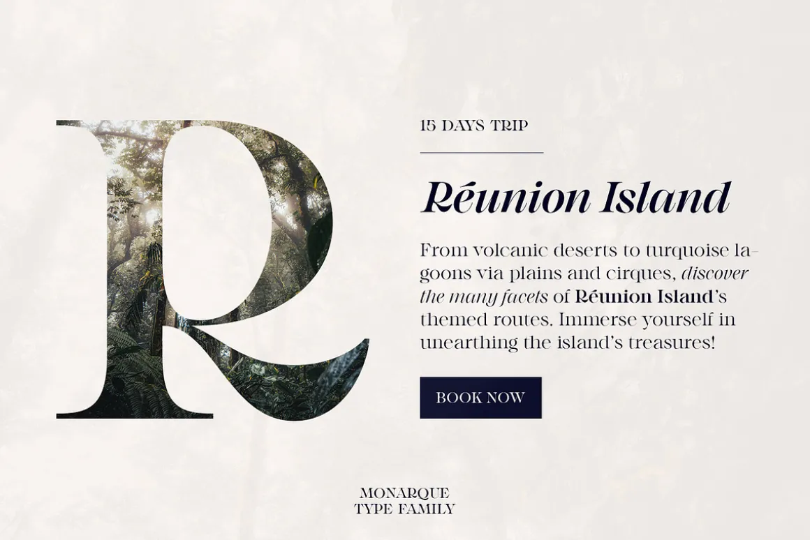 Monarque - Classy Serif Type Family