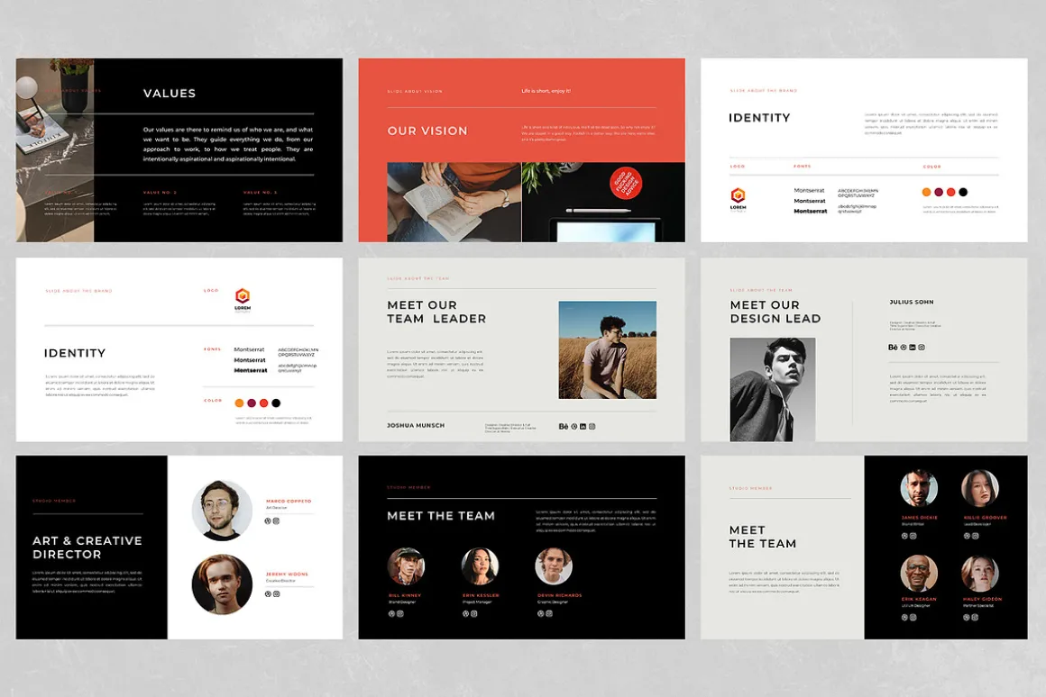 Mondo - Google Slides Template