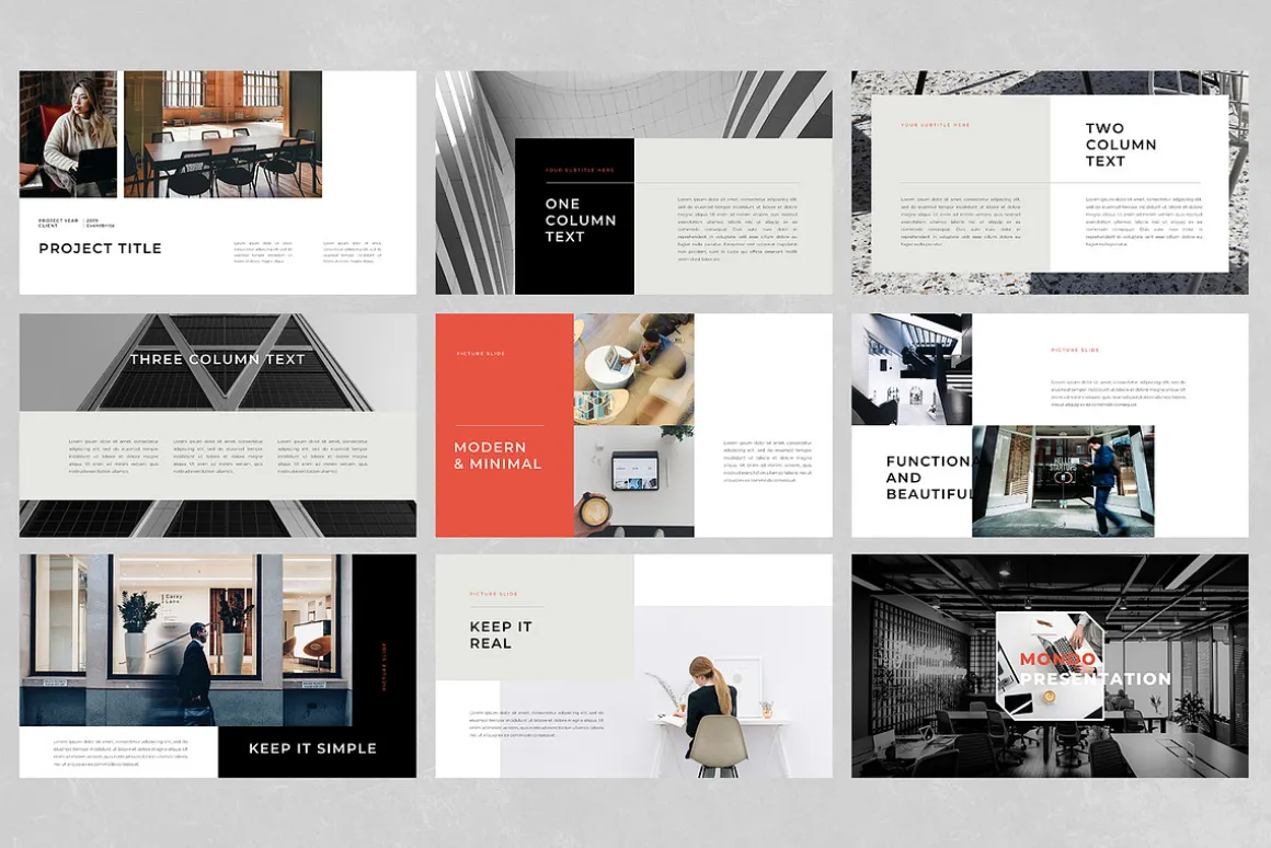 Mondo - Google Slides Template