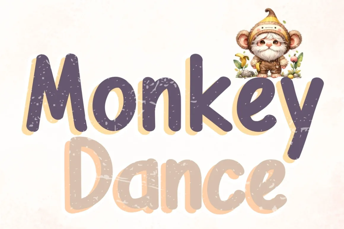 Monkey Dance - Handwriting