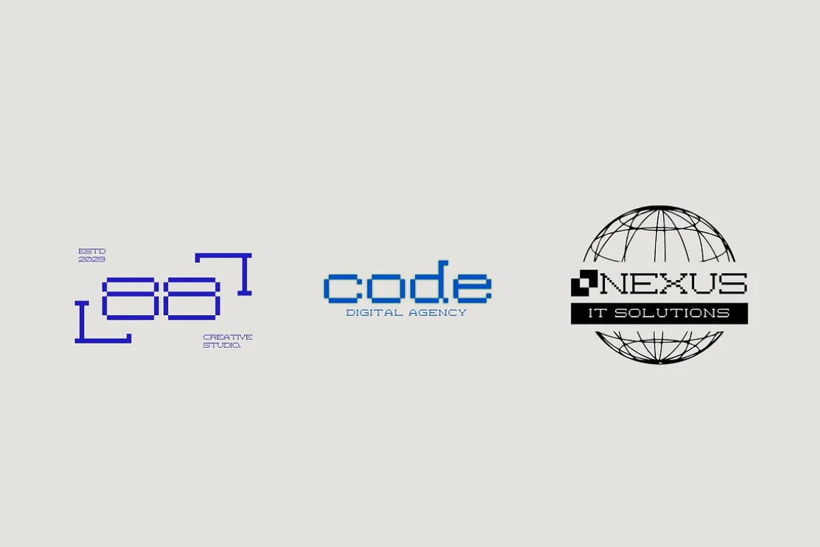 Mono Matrix - 8Bit Serif Pixel Font
