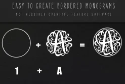 Monogram Script Single