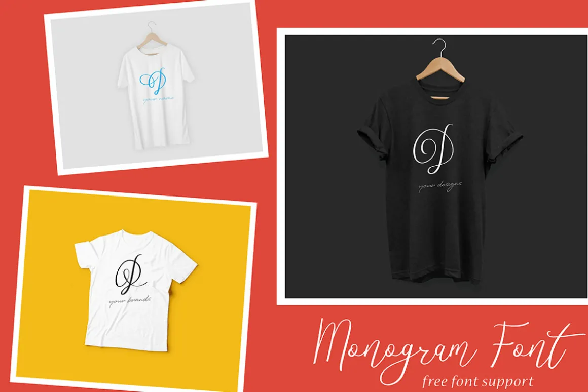MONOGRAM D | Monofont caps D