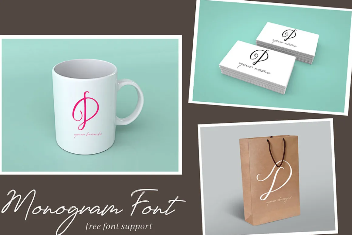 MONOGRAM D | Monofont caps D