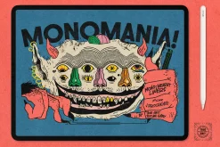 Monomania Liners for Procreate