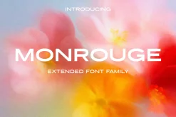 Monrouge Extended Sans Serif Font