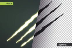 Monster Glow Editable Text Effect