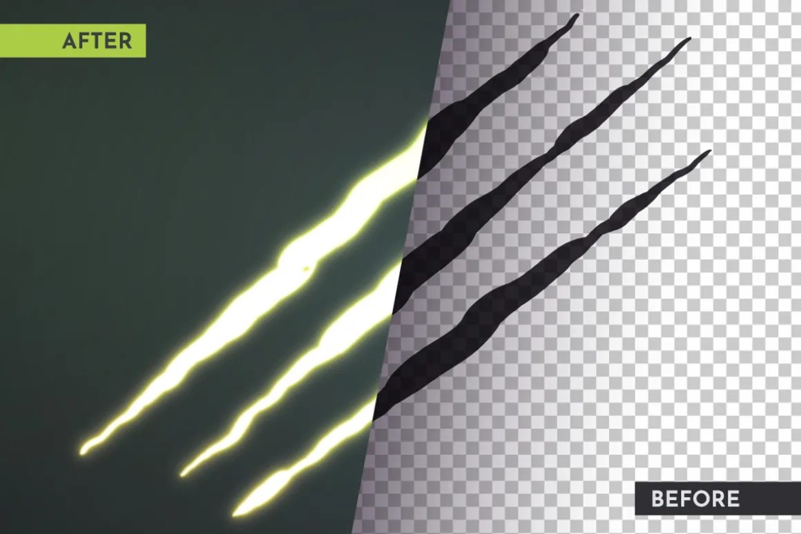 Monster Glow Editable Text Effect