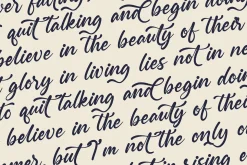 Monthly Raine Bold Calligraphy Font