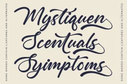 Monthly Raine Bold Calligraphy Font