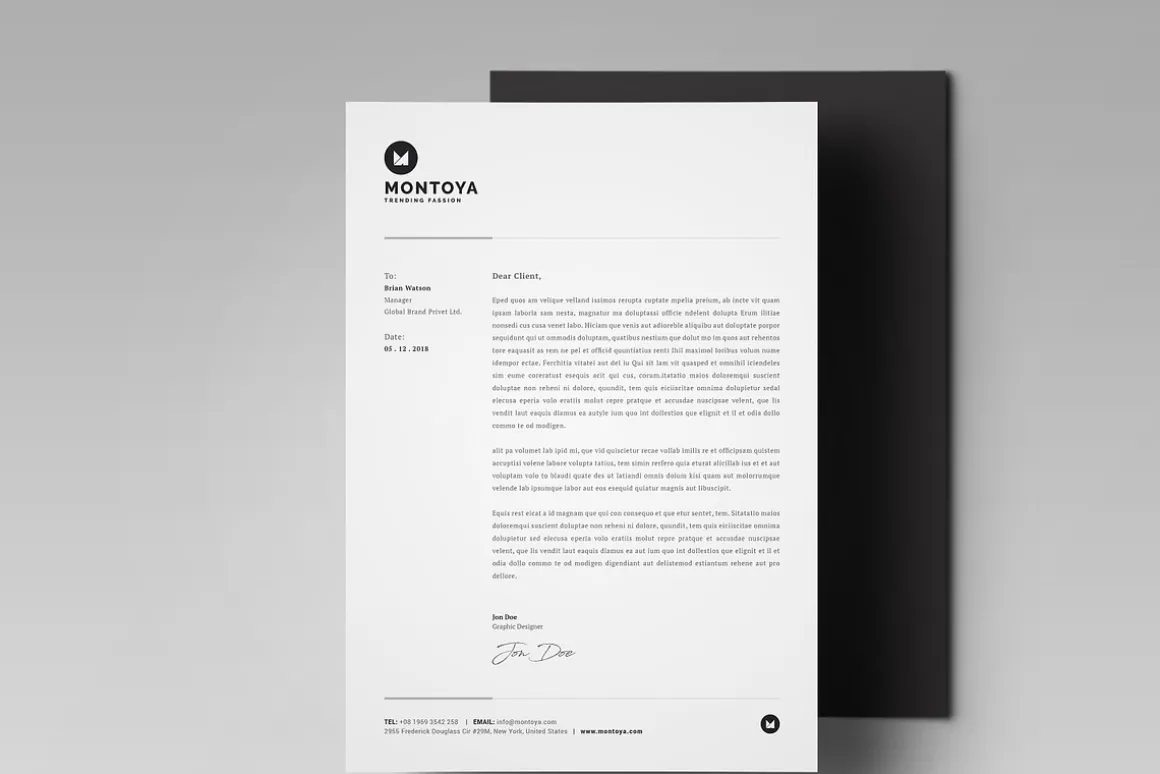Montoya Corporate Identity
