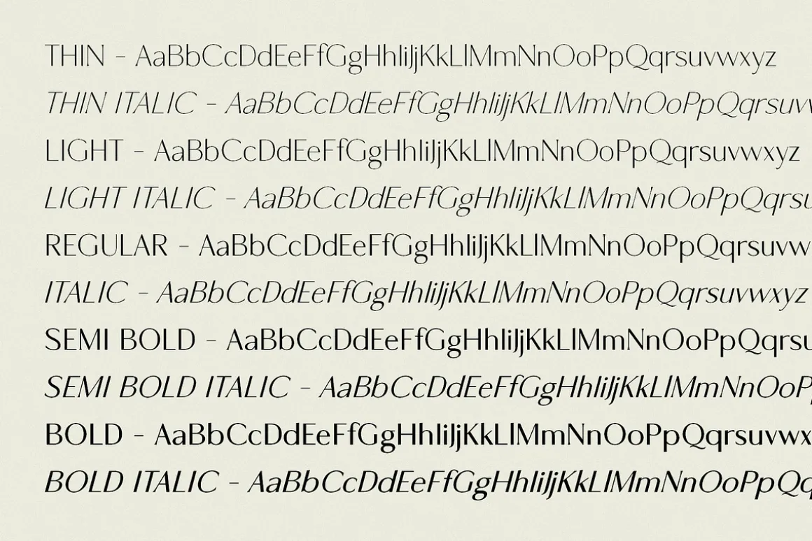 Montu vintage serif family