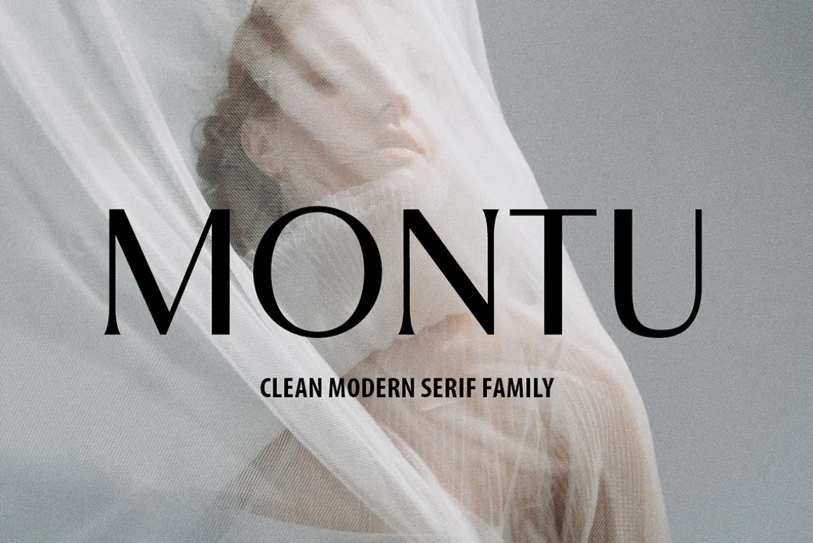 Montu vintage serif family