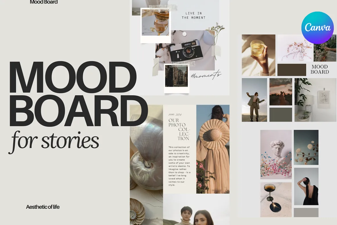 Mood Boards for Brands & Stories