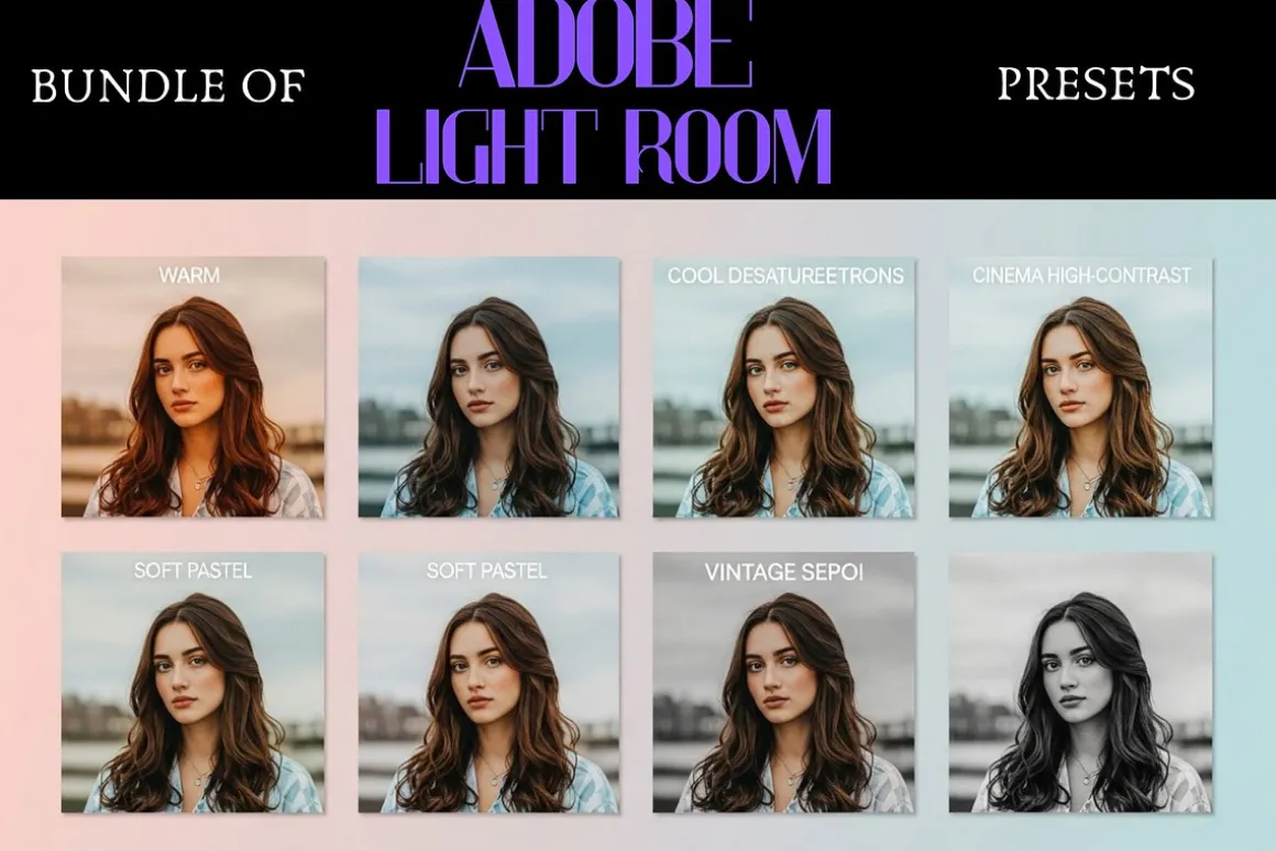 Moody Cinematic Color 12,000 Presets