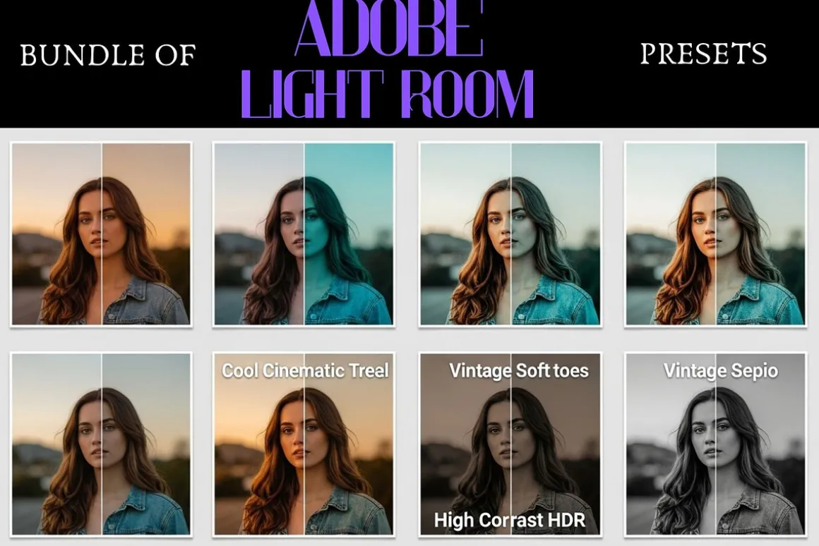 Moody Cinematic Color 12,000 Presets