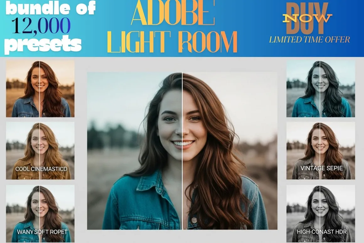 Moody Cinematic Color 12,000 Presets