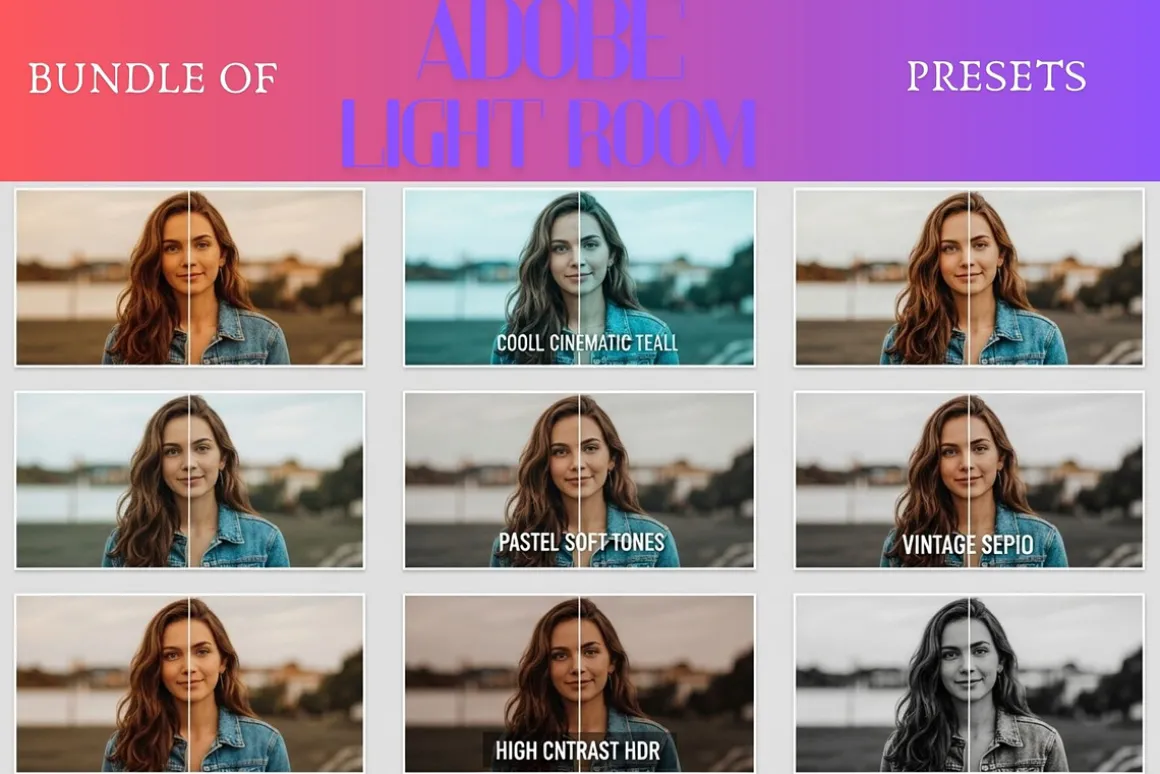 Moody Cinematic Color 12,000 Presets