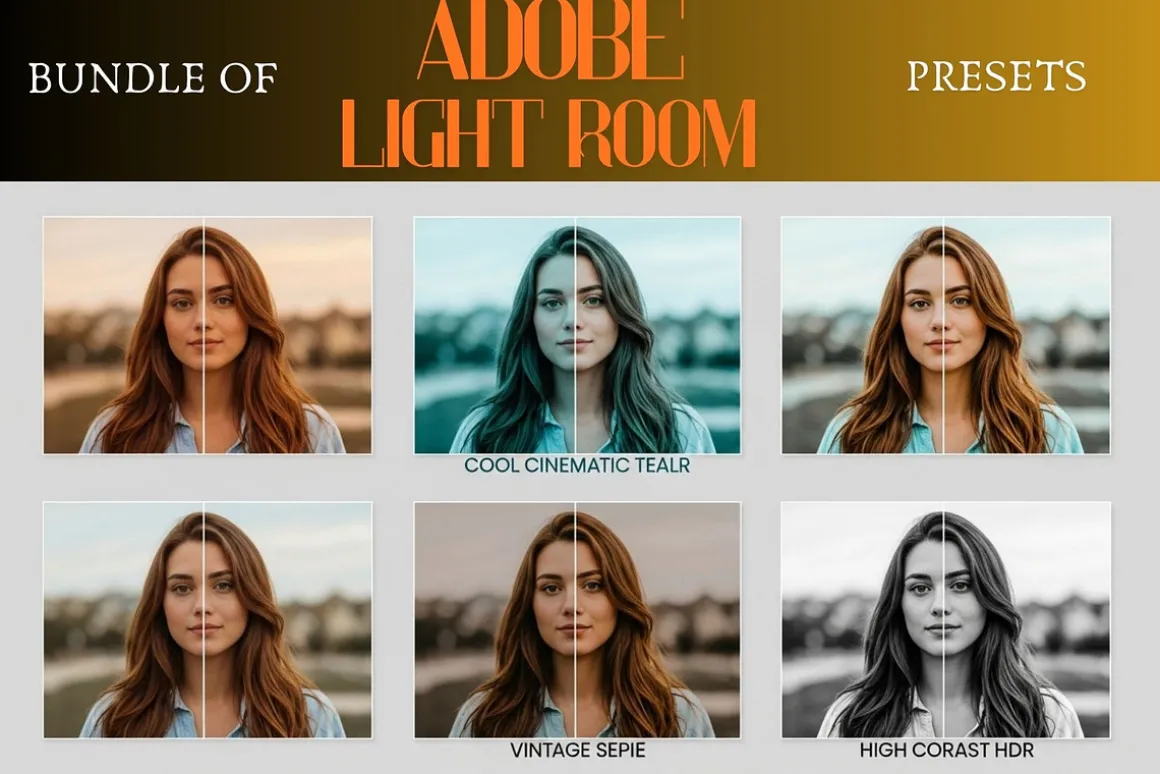 Moody Cinematic Color 12,000 Presets