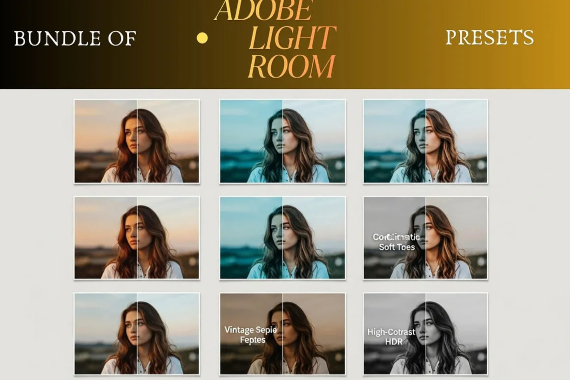 Moody Cinematic Color 12,000 Presets