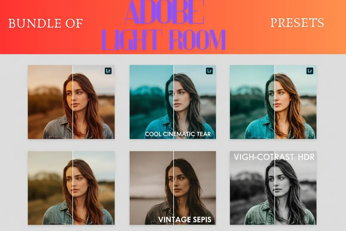 Moody Cinematic Color 12,000 Presets
