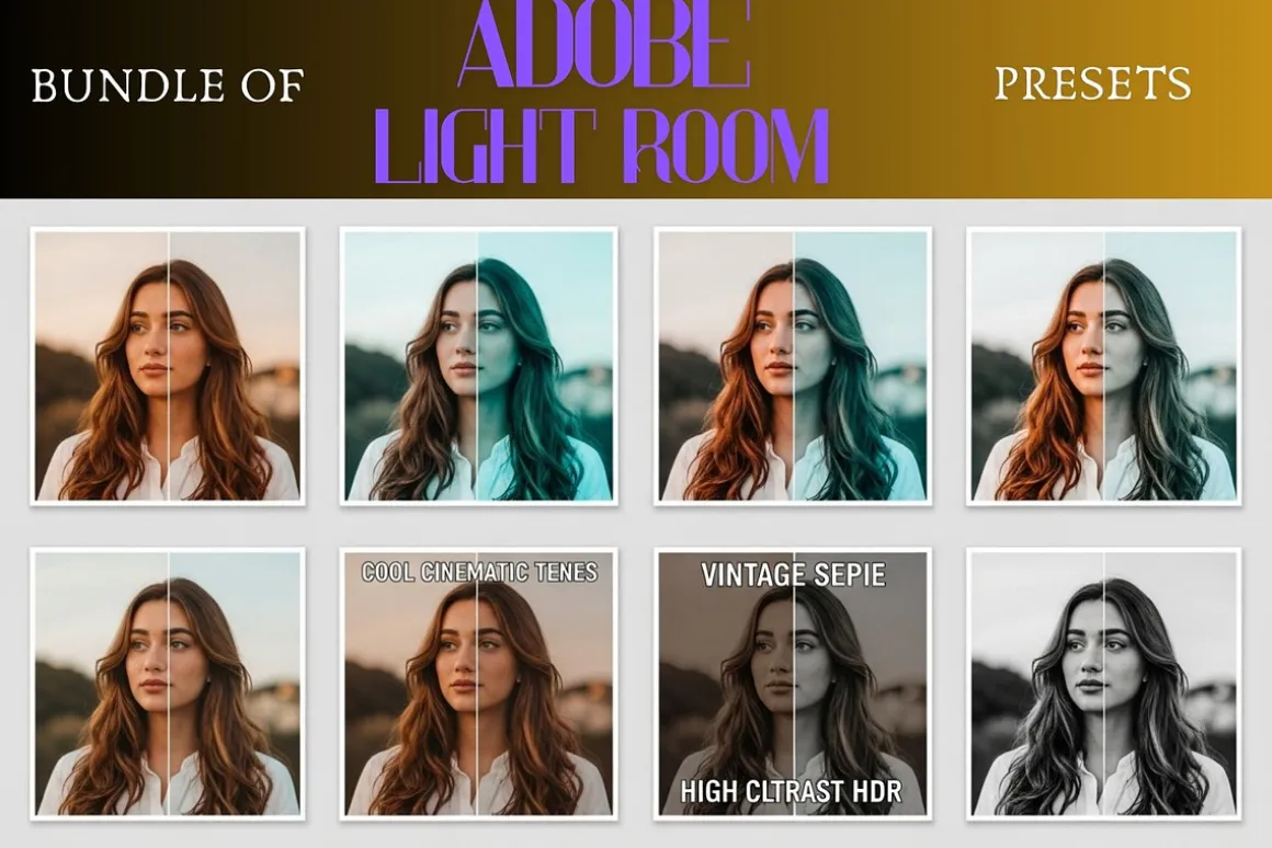 Moody Cinematic Color 12,000 Presets