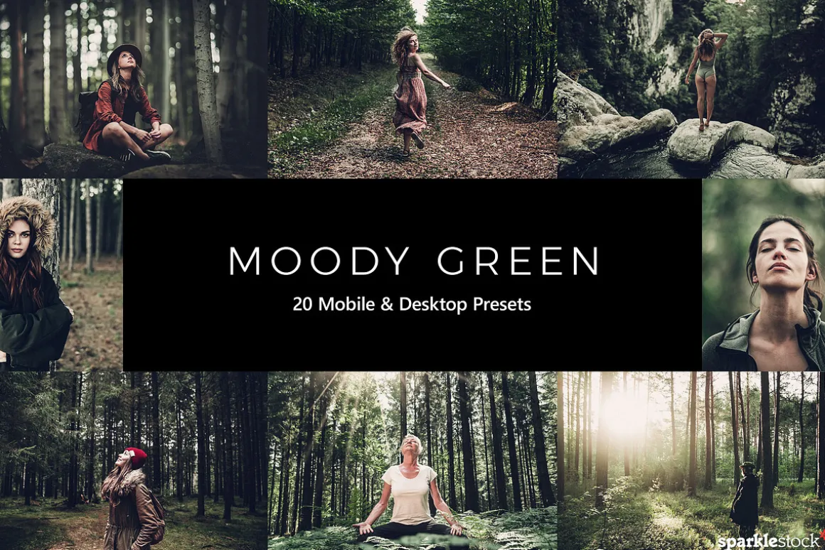 20 Moody Green LR Presets