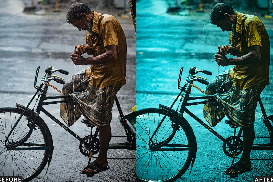 Moody Rainy Day Lightroom Presets