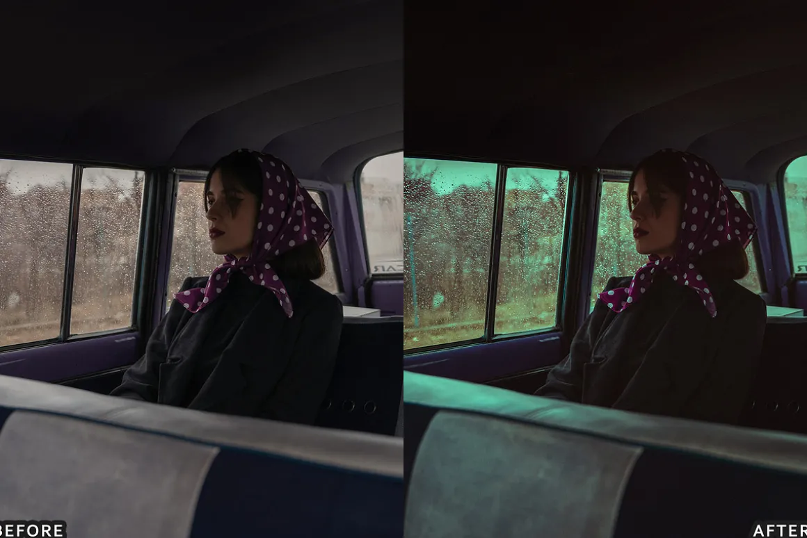 Moody Rainy Day Lightroom Presets