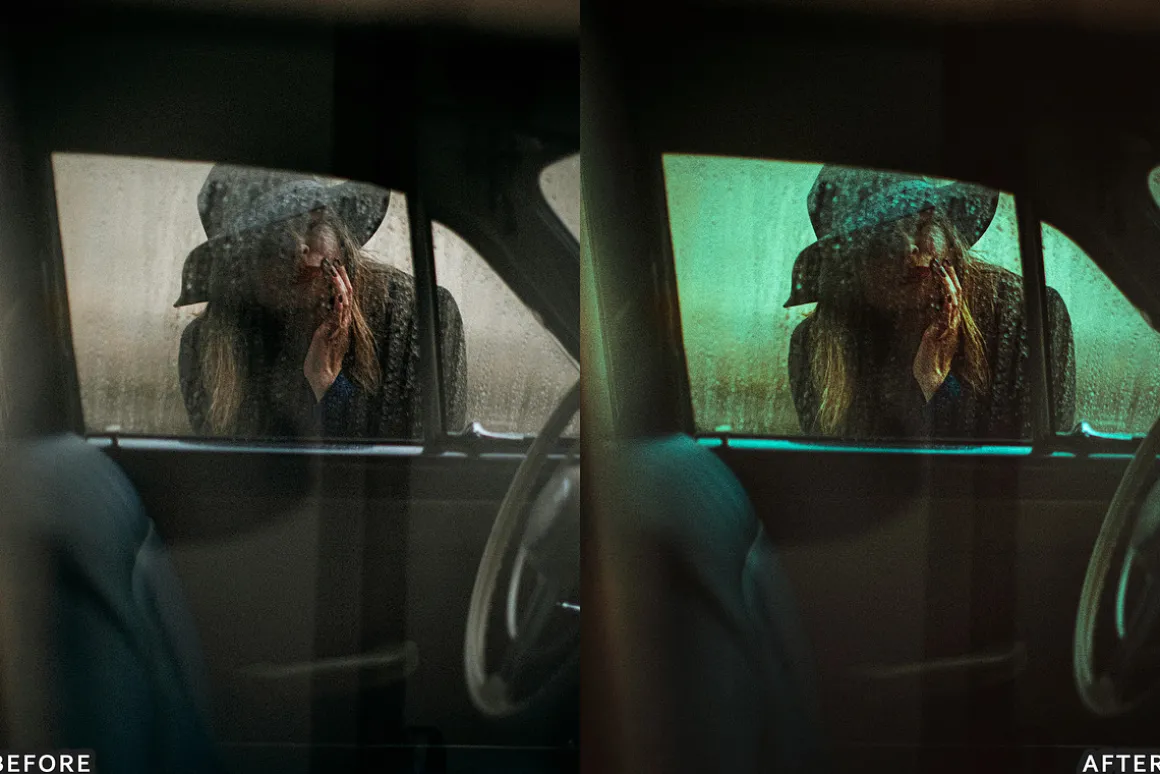 Moody Rainy Day Lightroom Presets