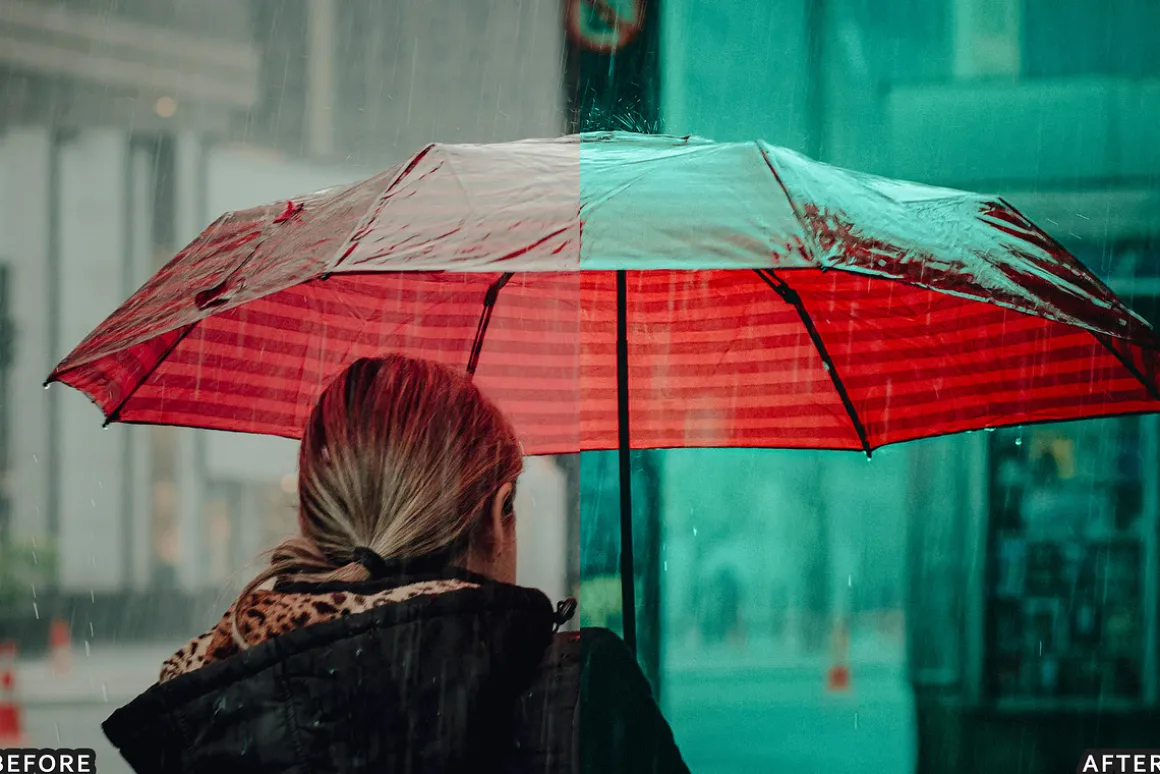Moody Rainy Day Lightroom Presets