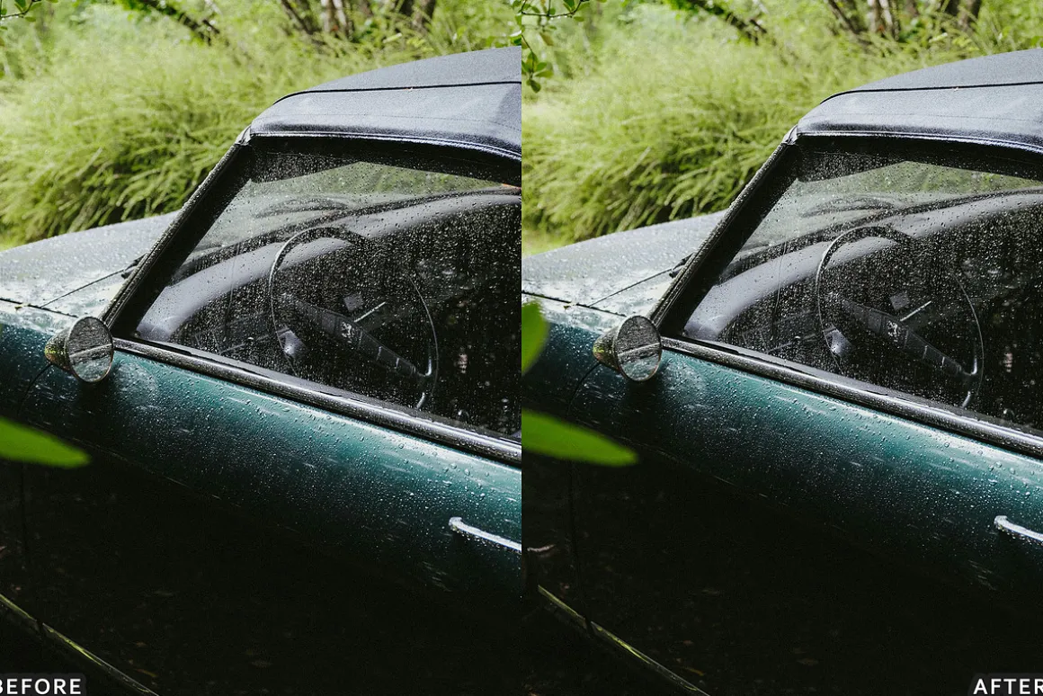 Moody Rainy Day Lightroom Presets