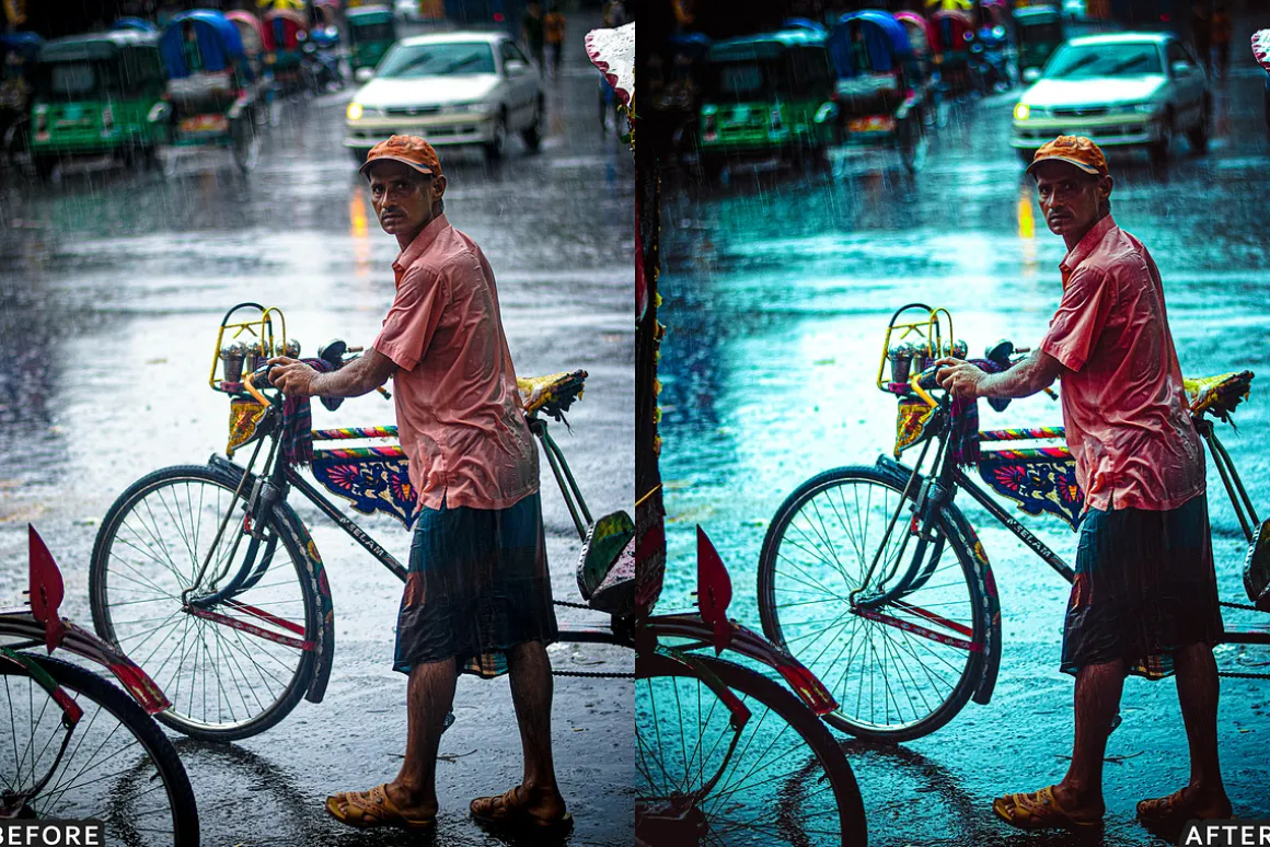 Moody Rainy Day Lightroom Presets