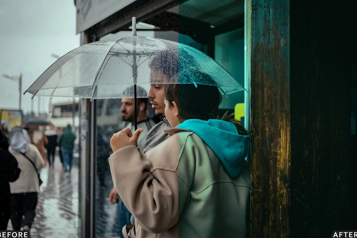 Moody Rainy Day Lightroom Presets